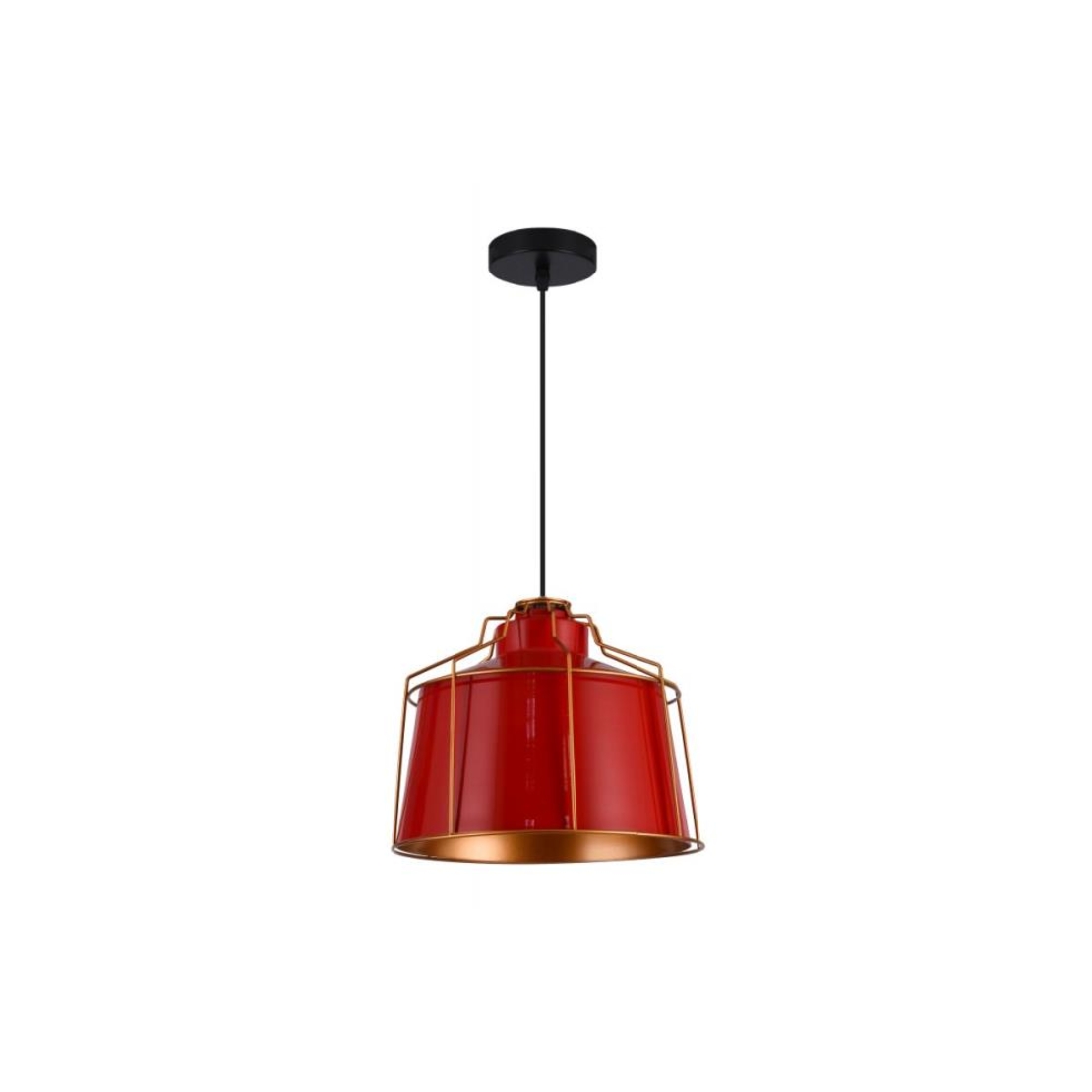Осветително тяло за таван GOA , 3536,AC220-240V,50/60Hz,1*E27, IP20, червен GTV