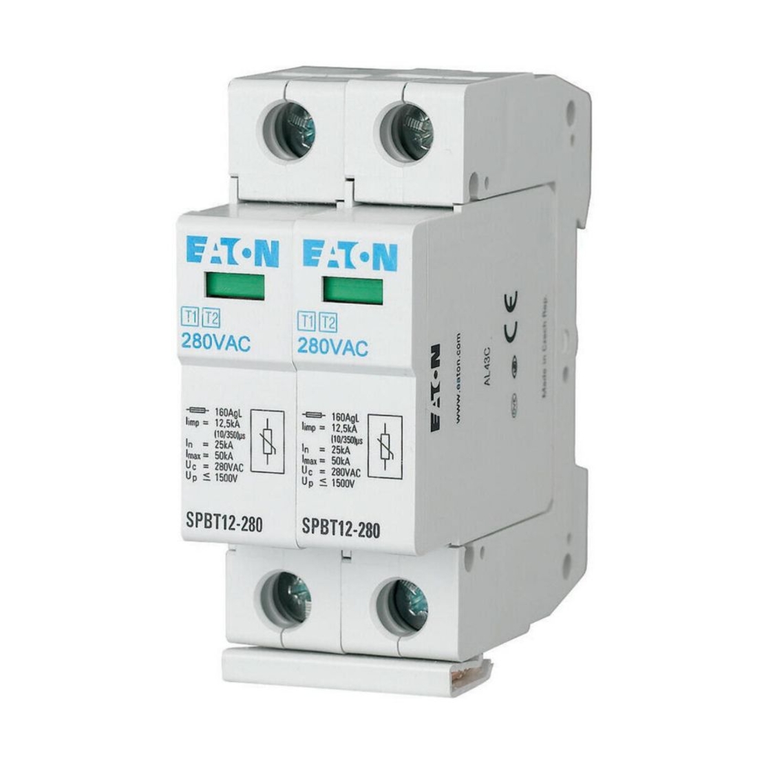 SPBT12-280/2 - Защита от пренапрежение, клас 