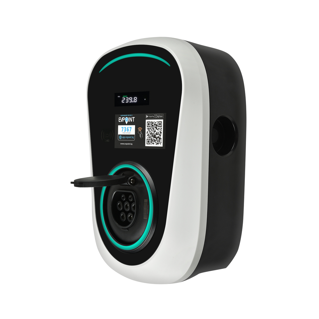 ЗАРЯДНА СТАНЦИЯ EVPOINT EV22 КОНТАКТ ТИП 2 | 22 KW AC