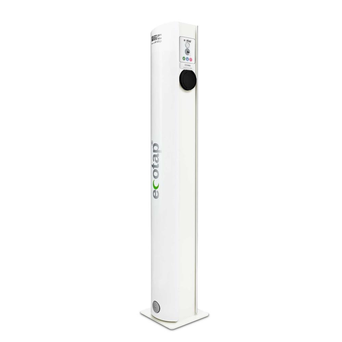 Двойна зарядна станция Ecotap Duo charger Type 2 RAL 9016/9016 + LAN