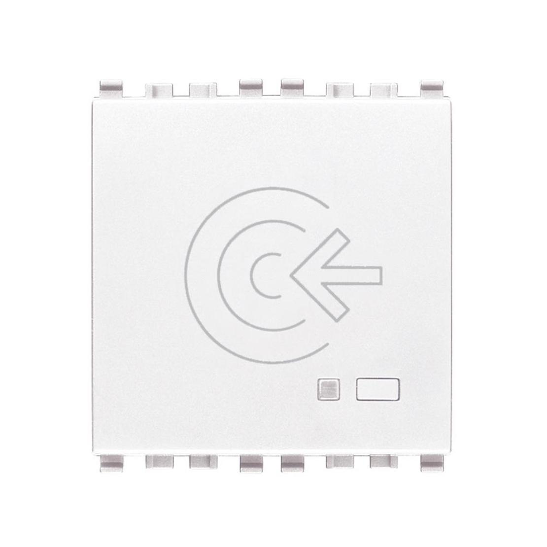 Смарт четец на NFC/RFID карти, Wireles View цвят Бял VIMAR EIKON