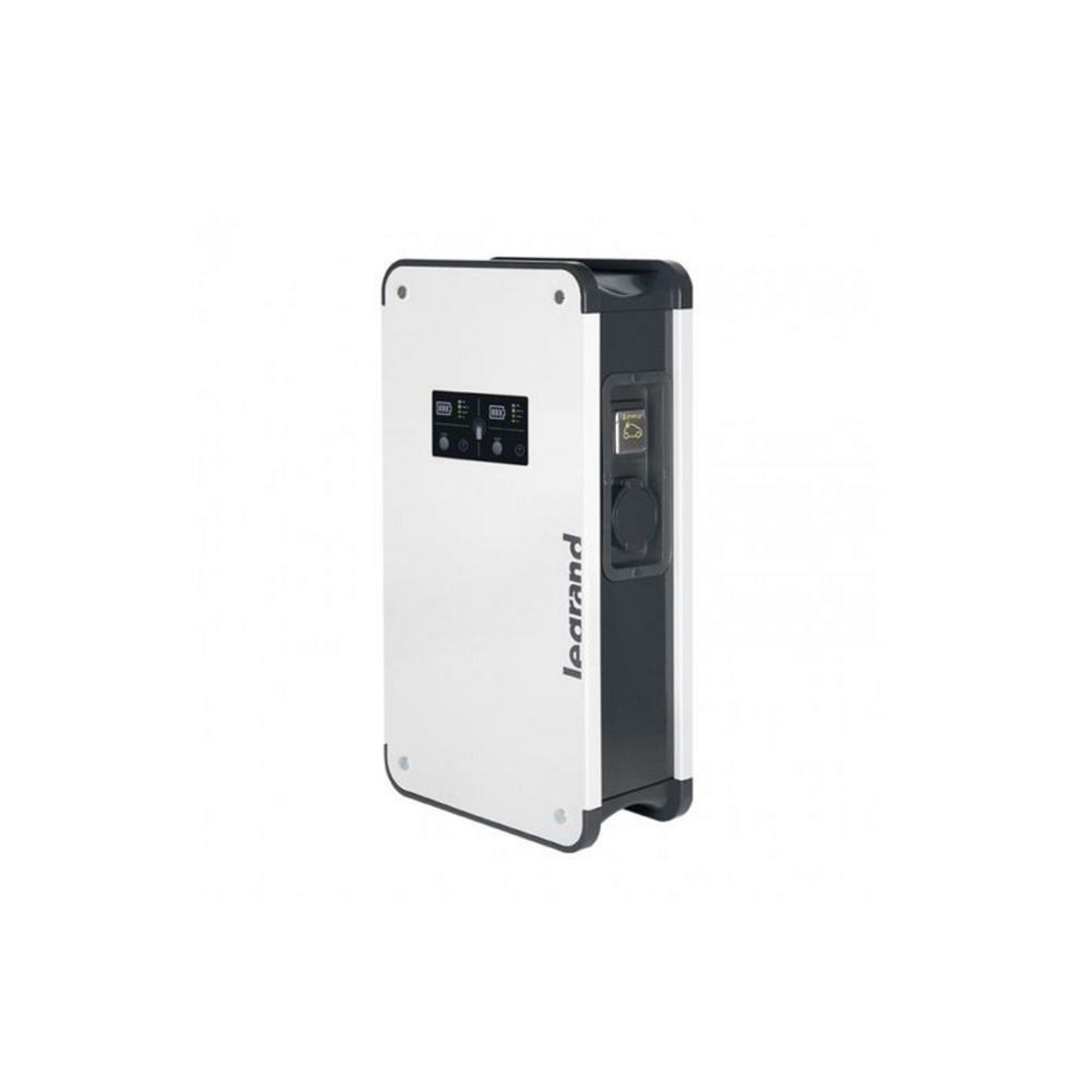 Метална трифазна зарядна станция IP55 IK10 mode 2 and 3 - 22 kW 32A - for 1 vehicle + prot.