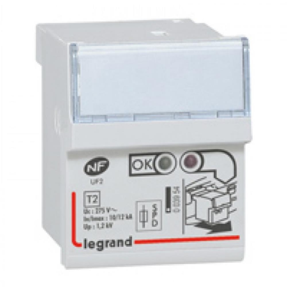 Сменяем модул за катоден отводител SPD T2, 275V~ 12kA, Legrand