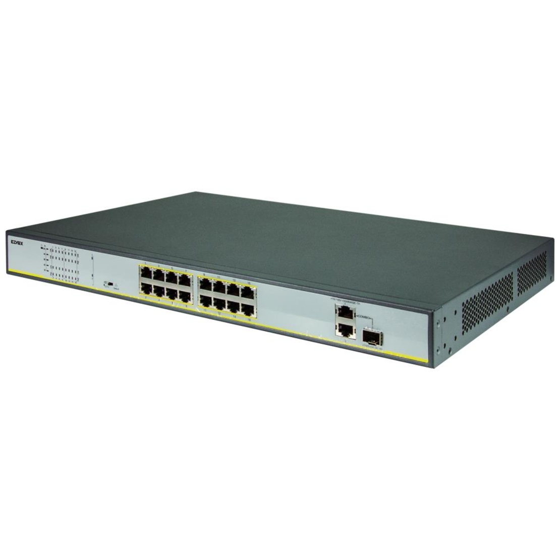 16-портов Ethernet switch PoE at 2Eth 1SFP, ELVOX, Vimar