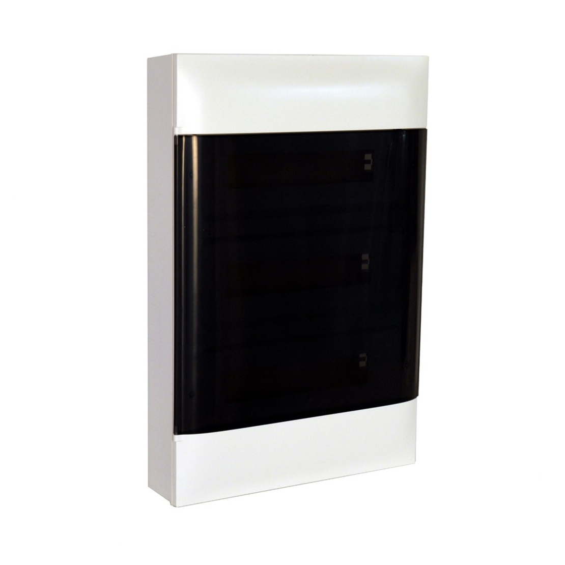 Табло за открит монтаж, 54 (3x18) модула, прозрачна врата, PE+N шини, Practibox S, Legrand