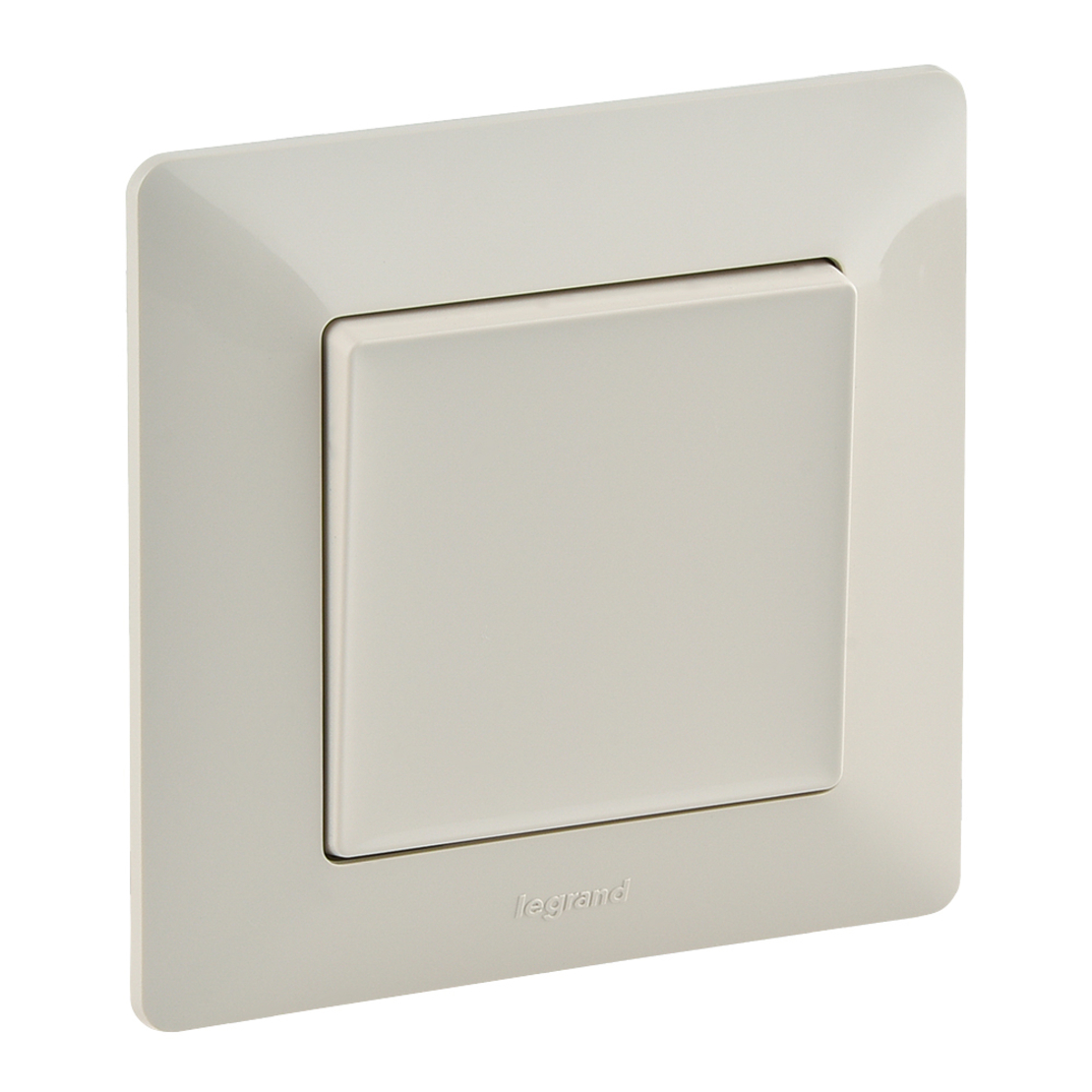 Девиаторен ключ Valena Life 1х, с рамка, крем, Legrand