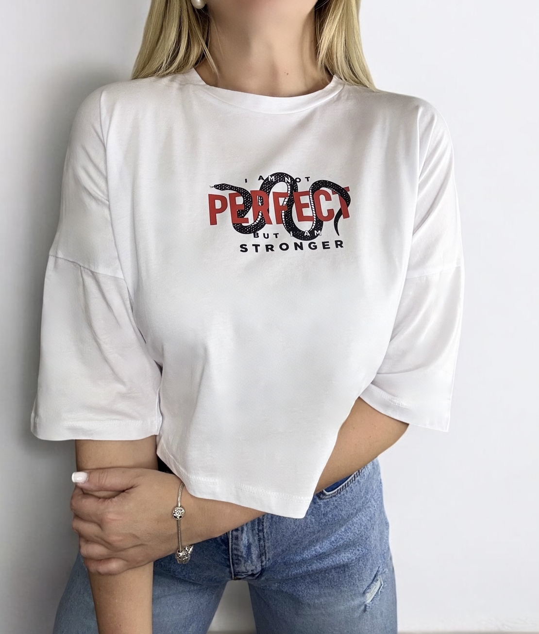 Тениска Stronger Statement Tee