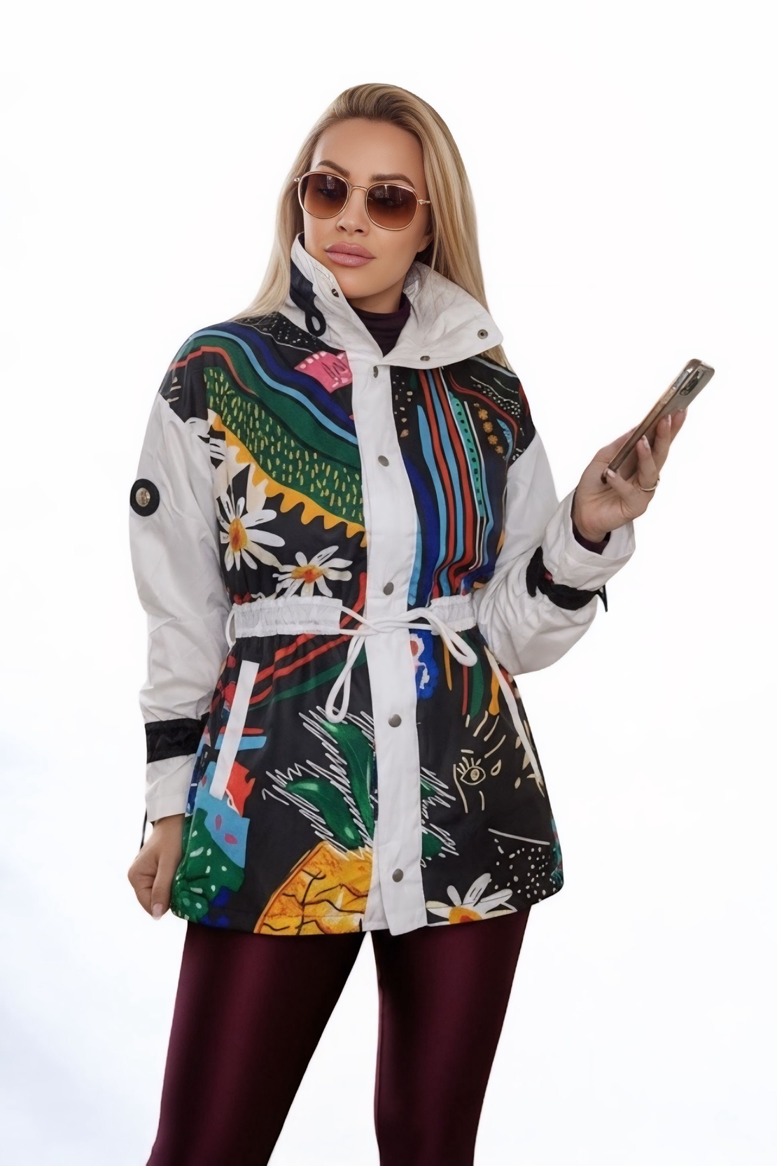 Тънко дамско шушляково яке Art Vibe