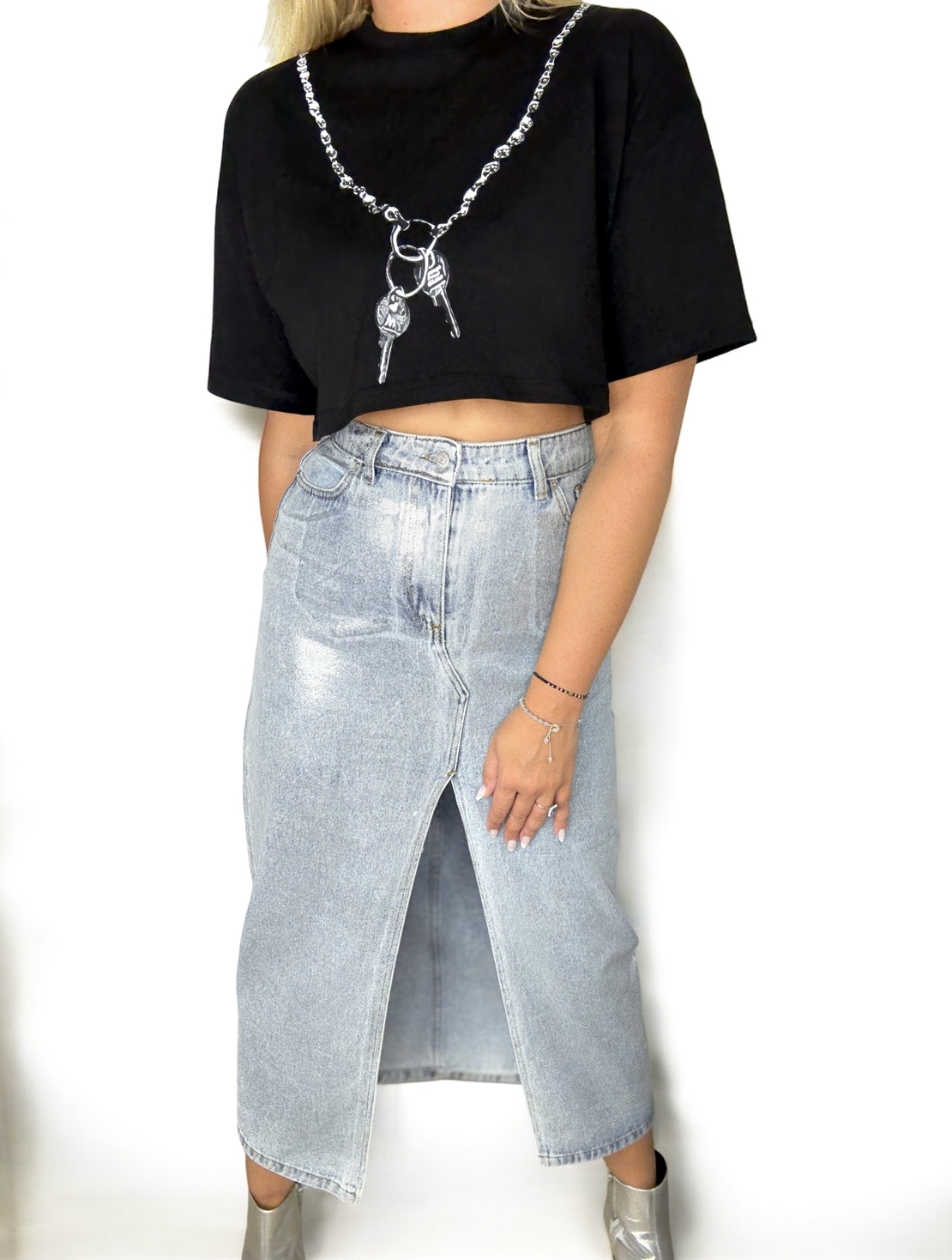 Пола Silver Denim