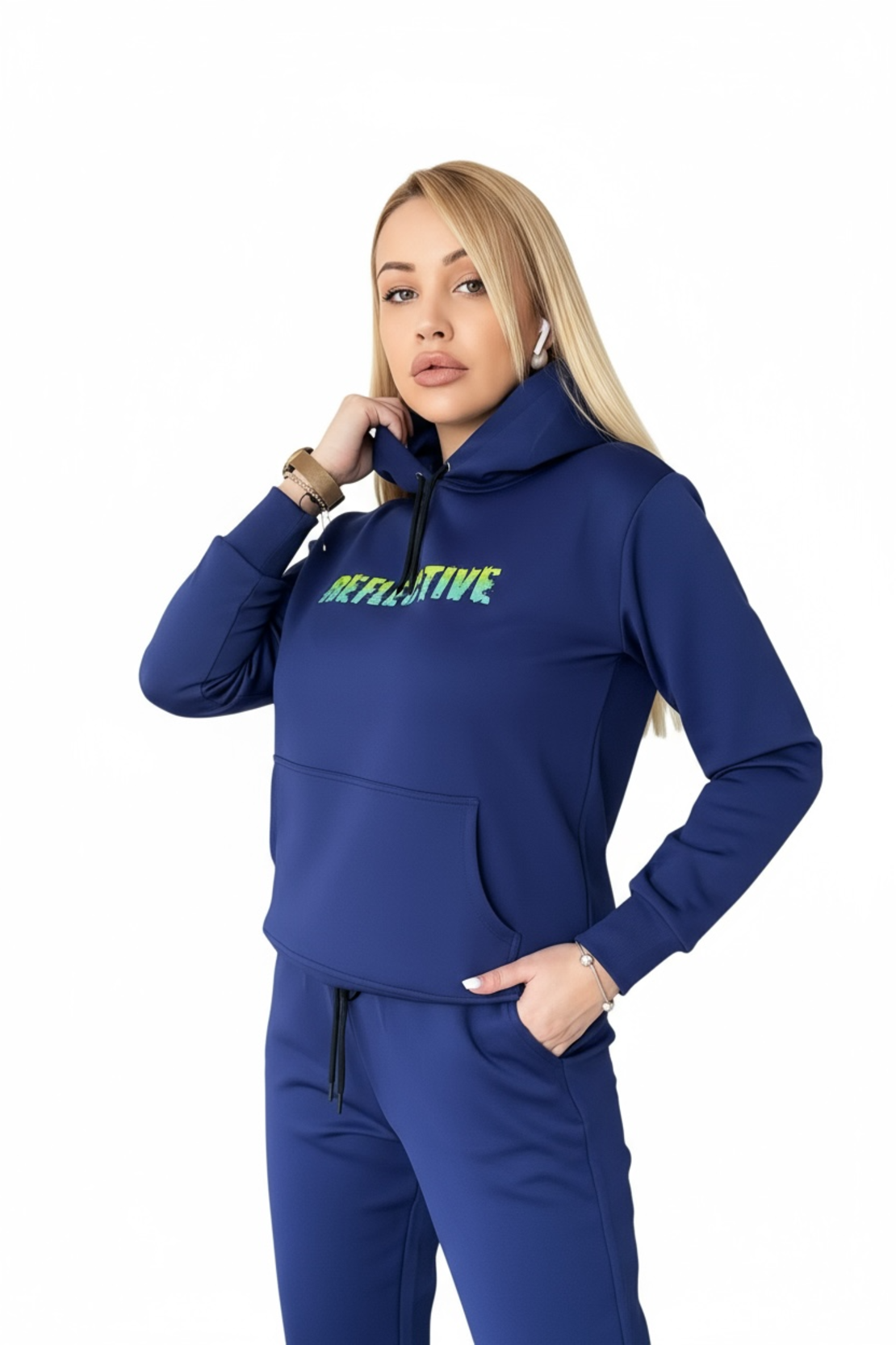 Reflective Blue Neon Set