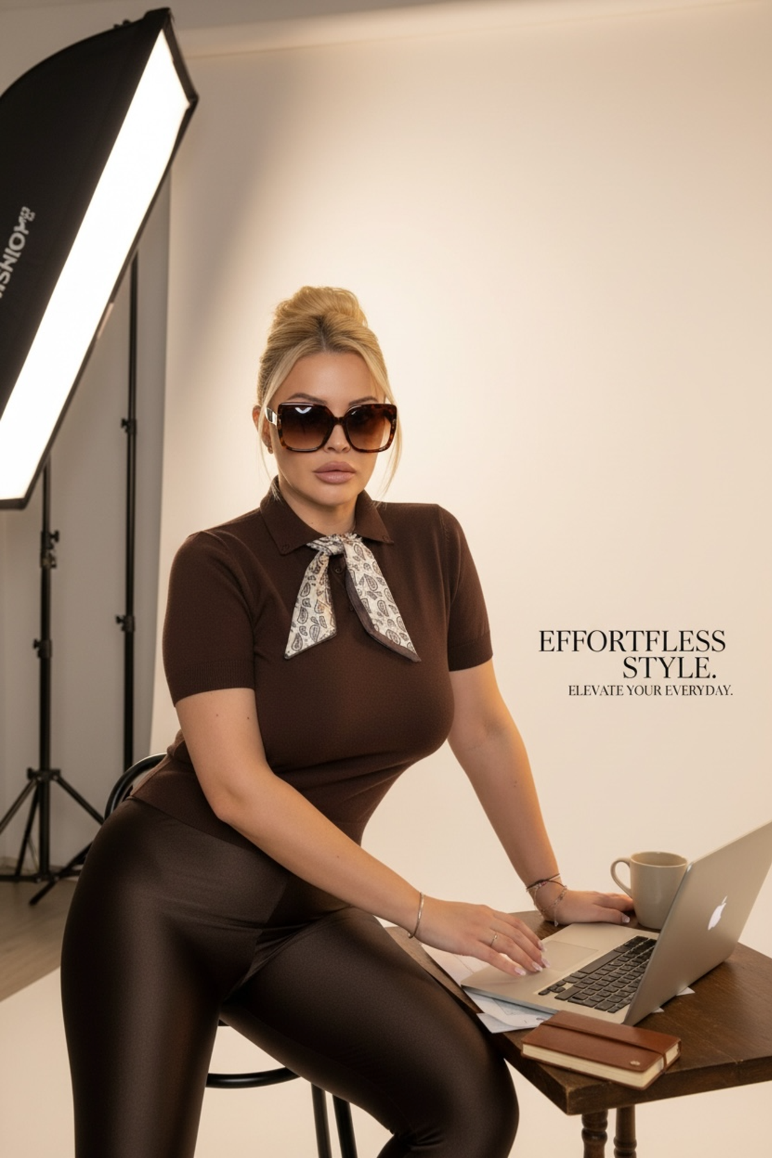 Дамска блуза Choco Knit