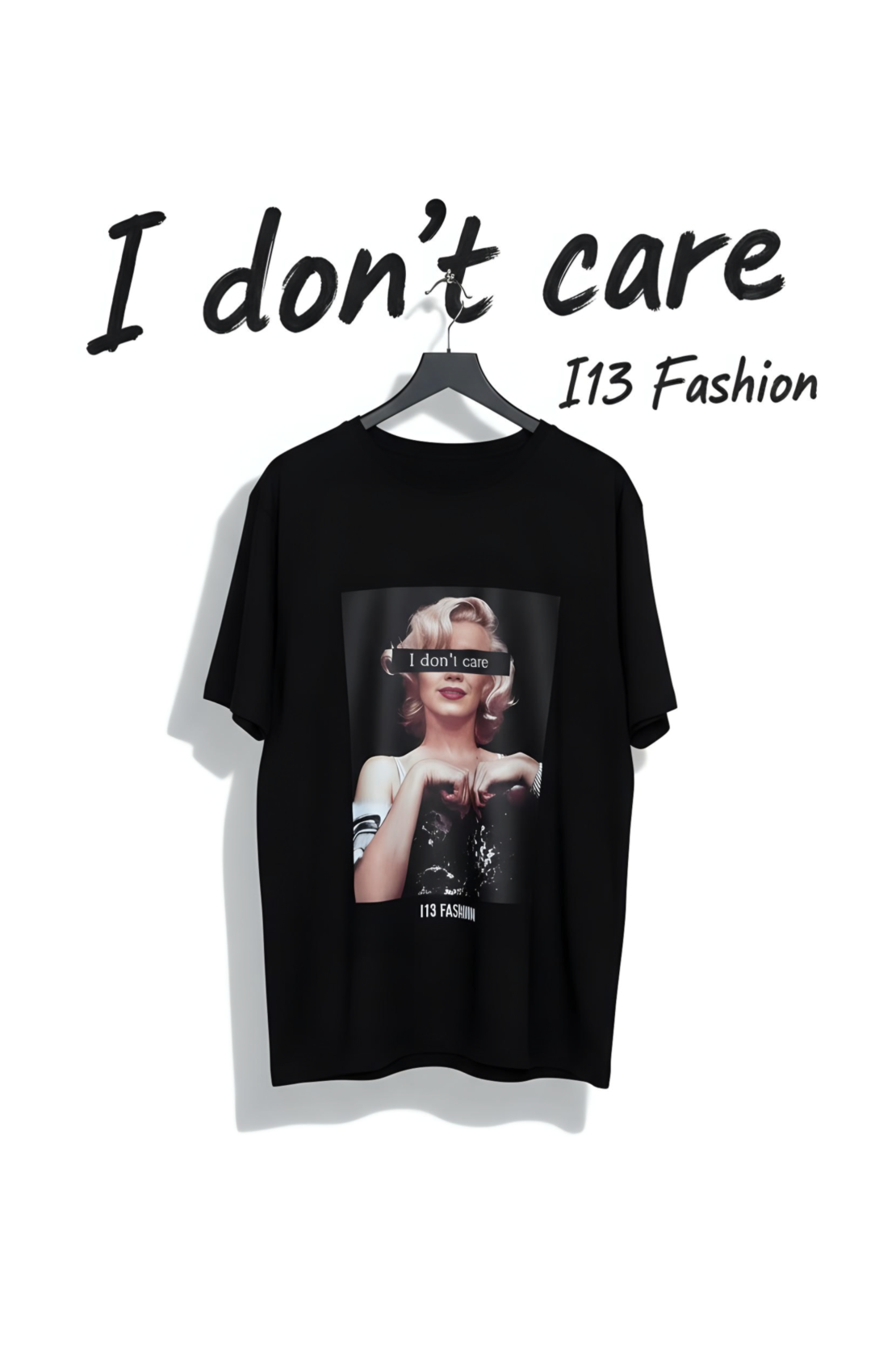 Лимитирана дамска тениска „I Don’t Care“