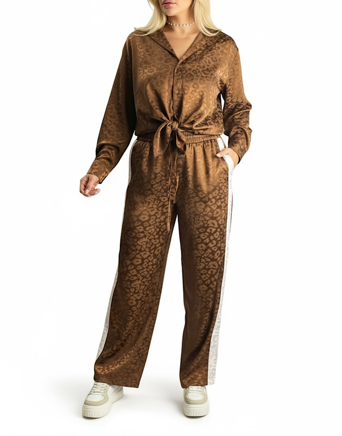 Сатенен комплект Leopard