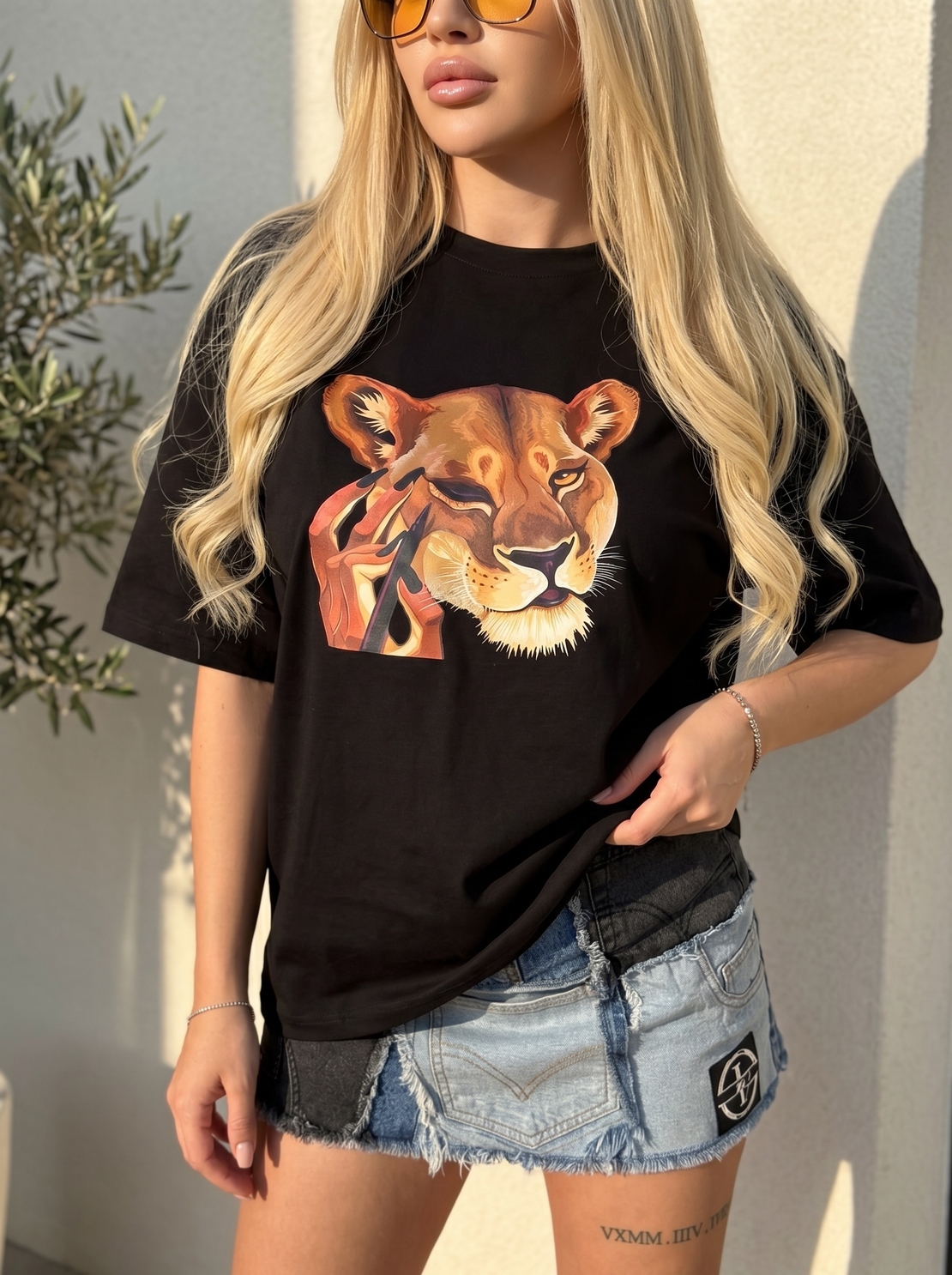 Тениска Fierce Beauty Oversize