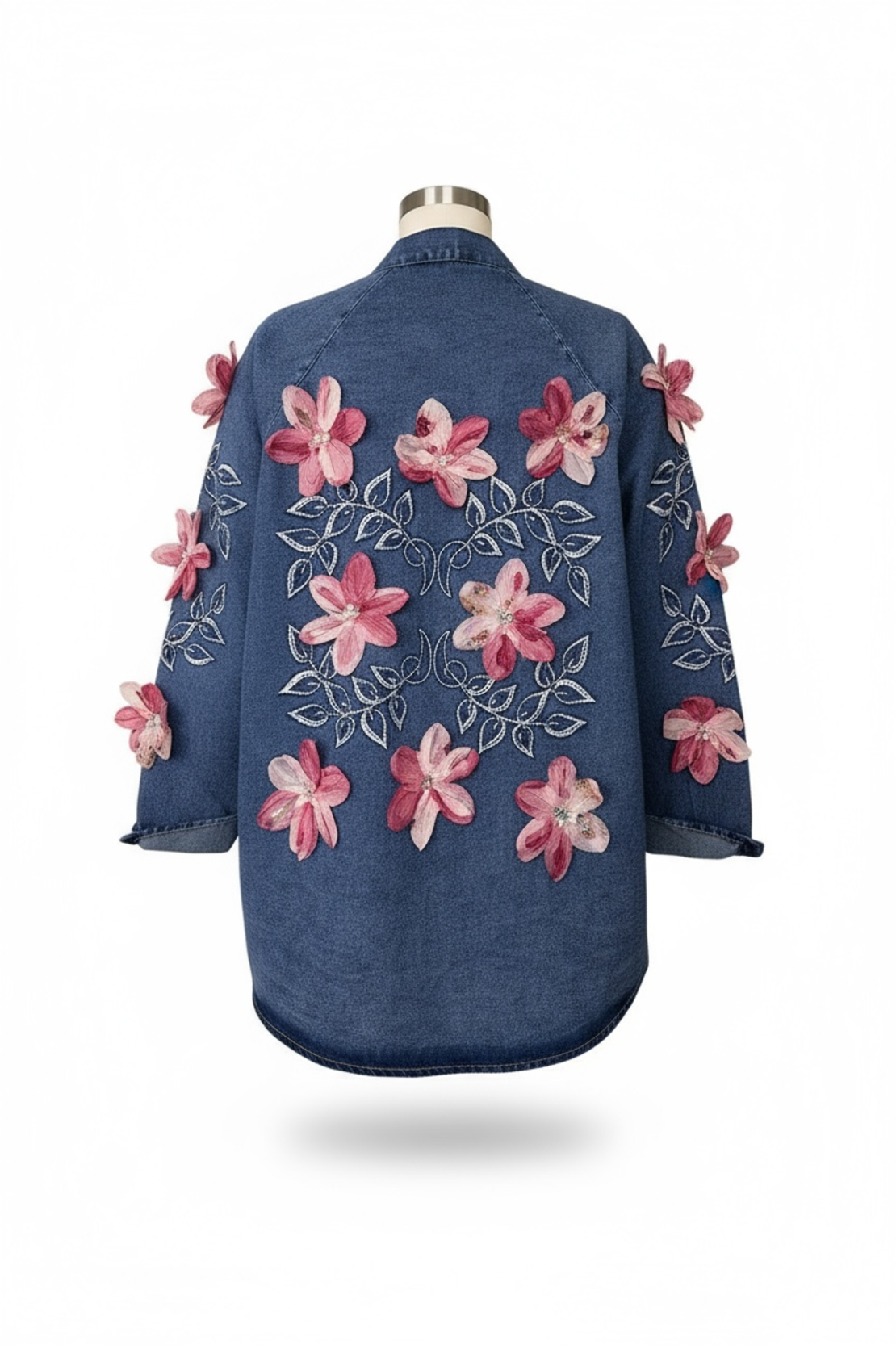 Връхна дънкова риза Blossom Soul