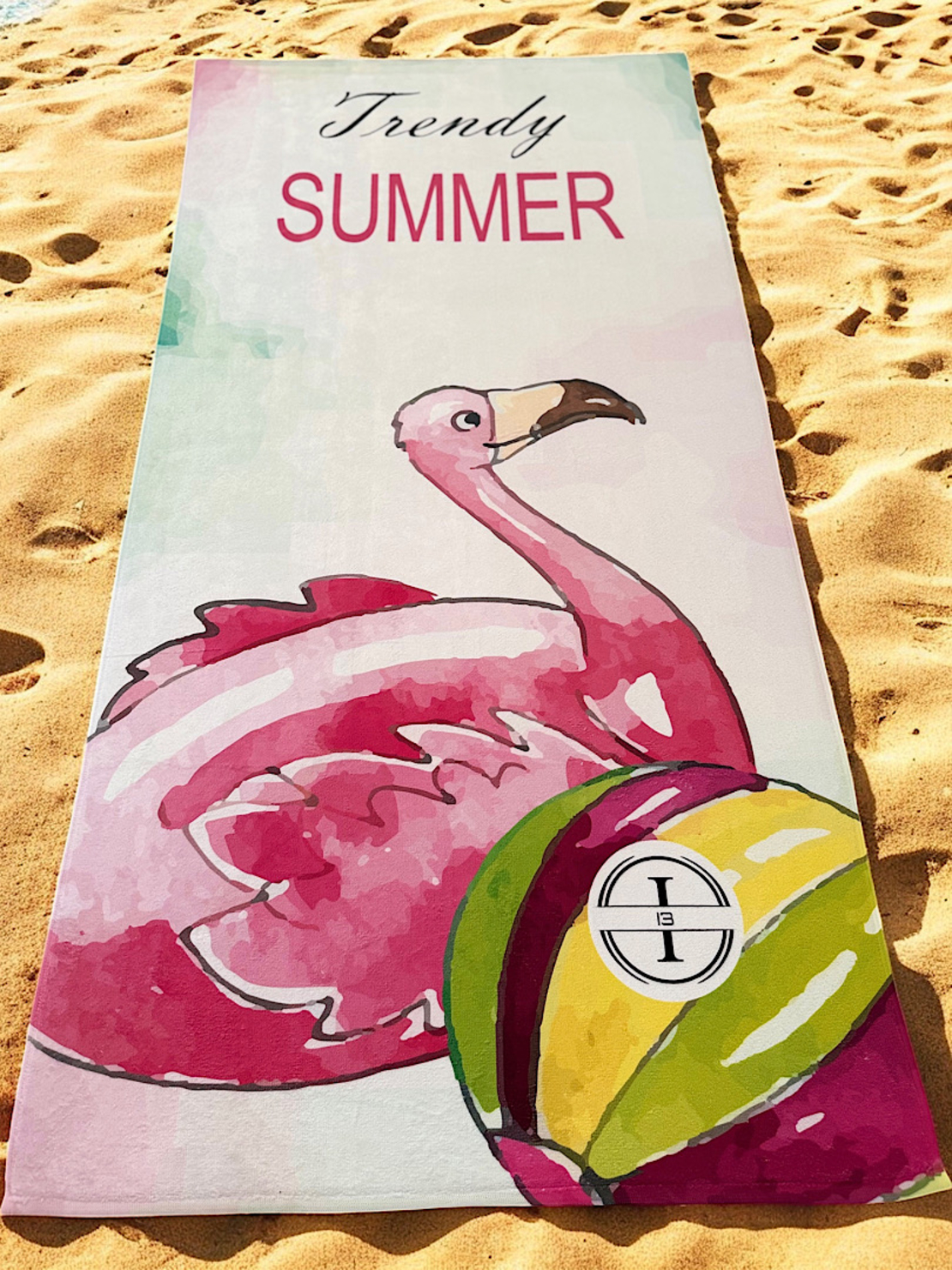 Плажна кърпа Flamingo Vibes