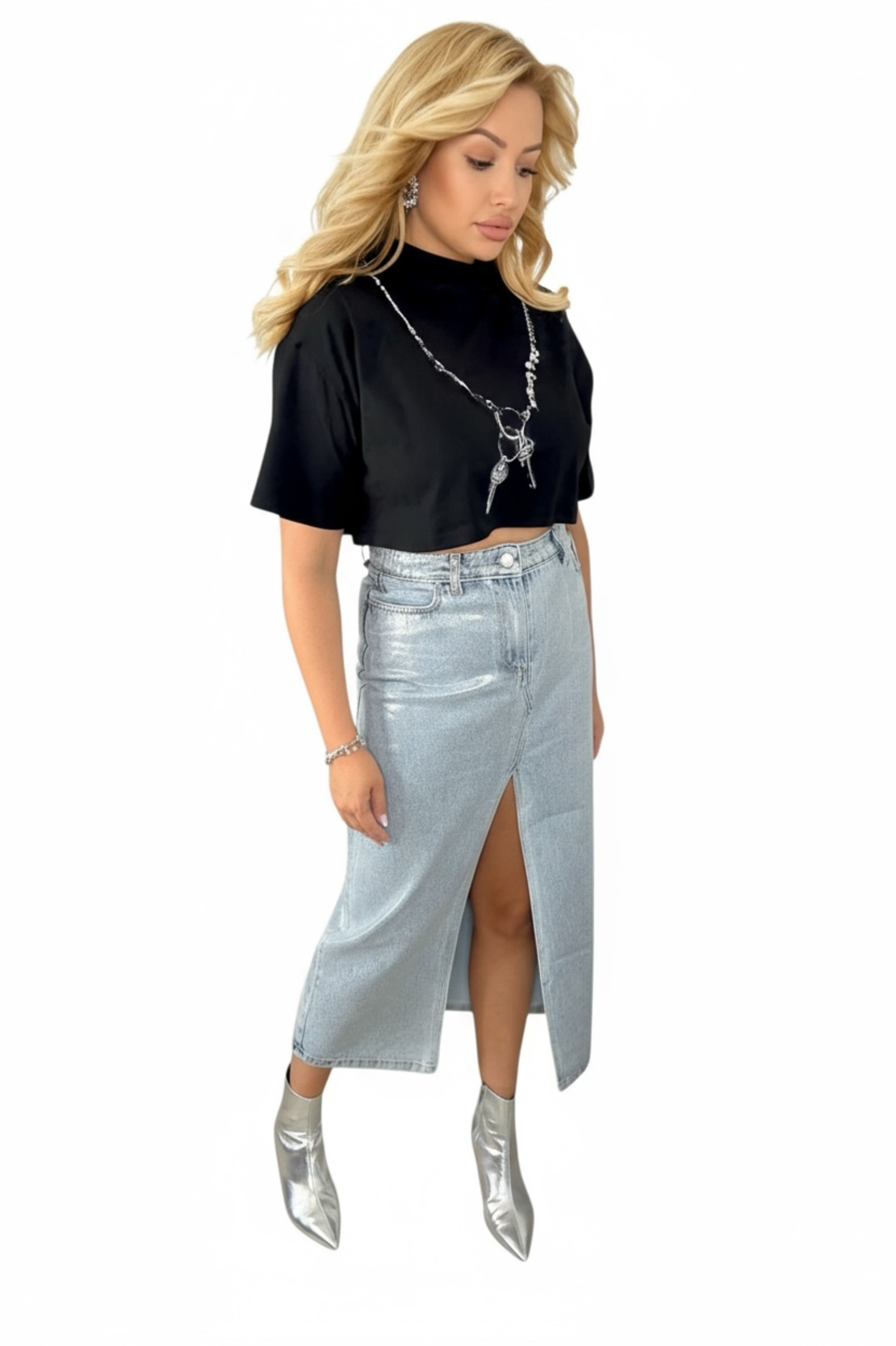 Пола Silver Denim