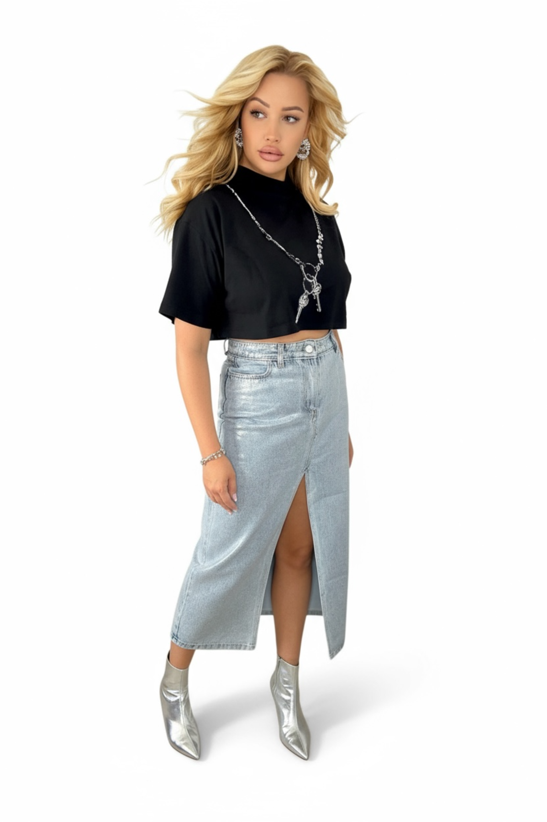 Пола Silver Denim