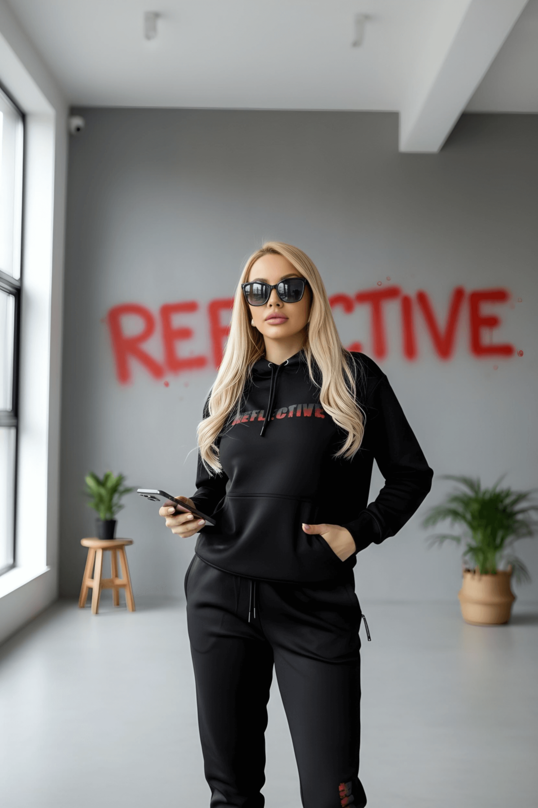 Reflective Black Set