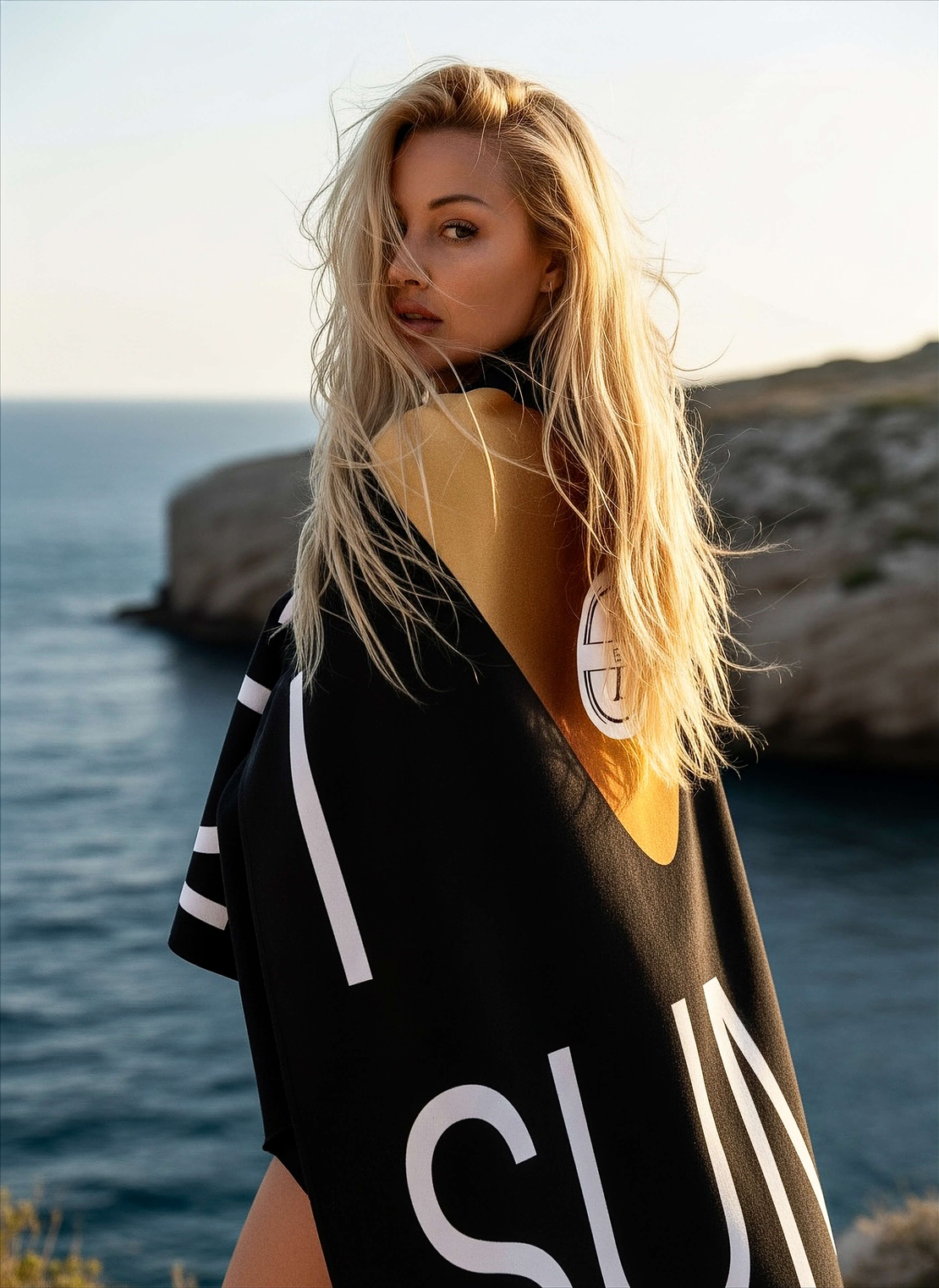 Golden Summer Towel