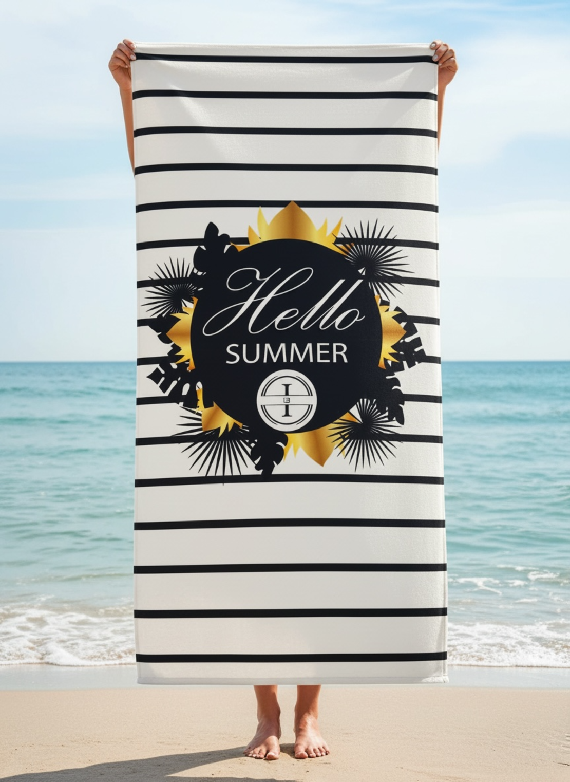 Плажна хавлия Hello Summer