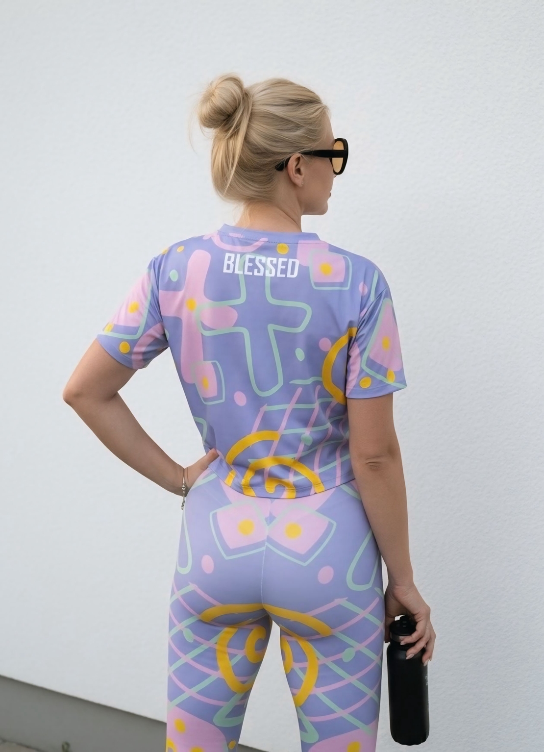 Art Fit Muse 13 Set-дамски спортен комплект с арт принт