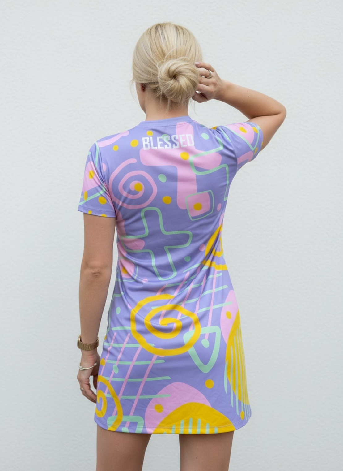 Art Fit Muse 13 Dress- дамска спортна рокля с арт принт