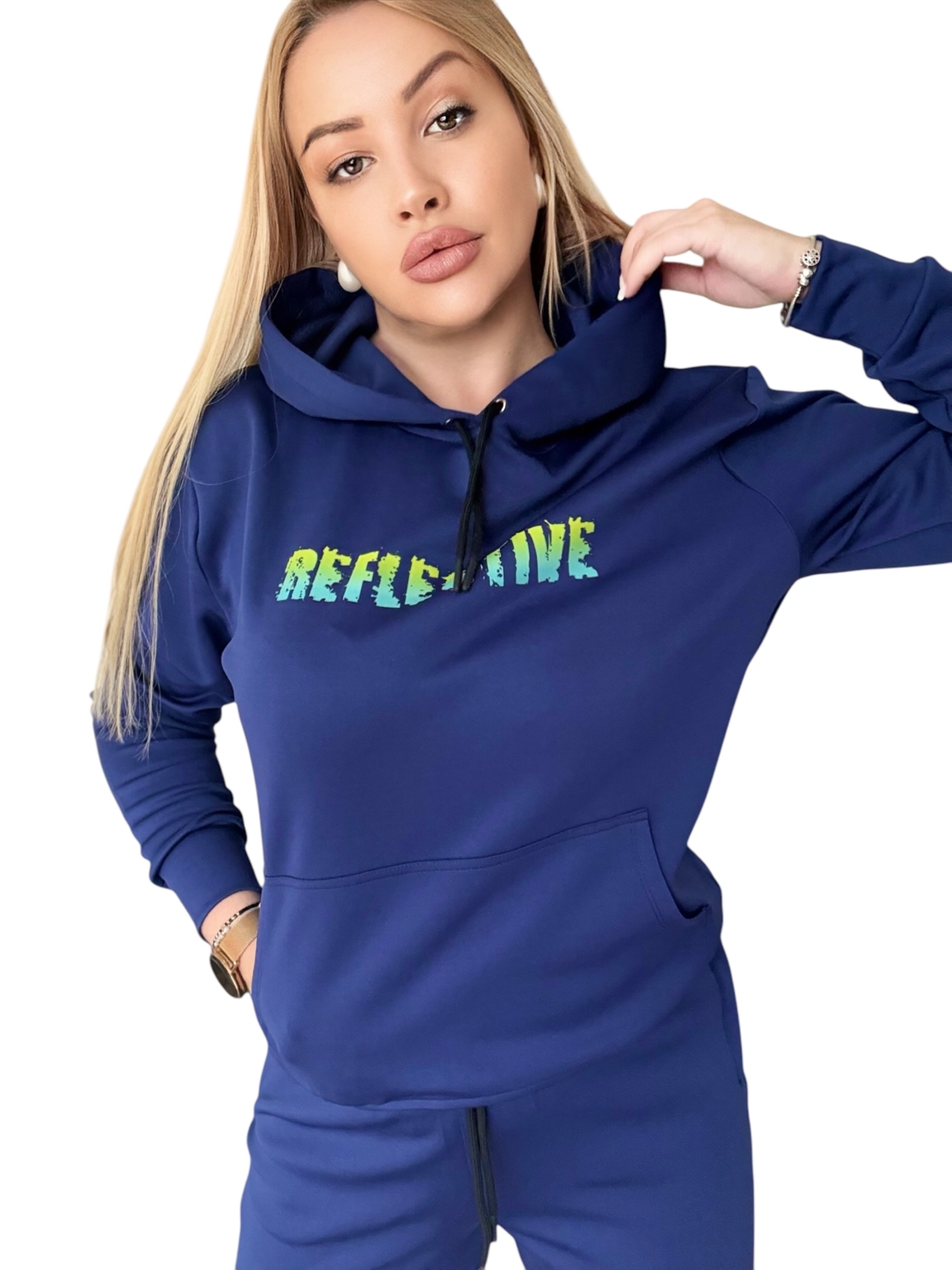 Reflective Blue Neon Set