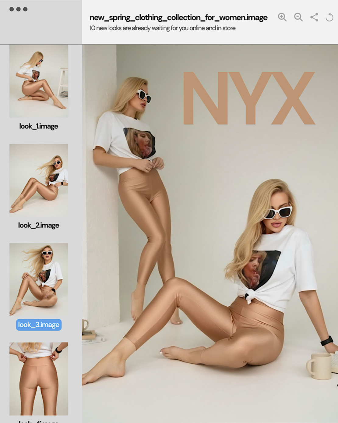 NYX – Оформящ клин с висока талия