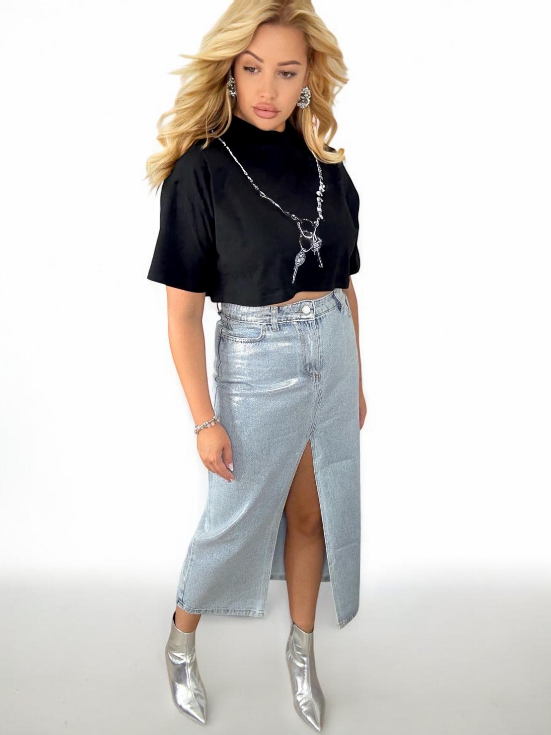 Пола Silver Denim