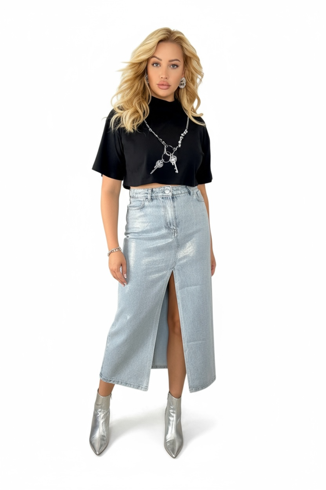 Пола Silver Denim