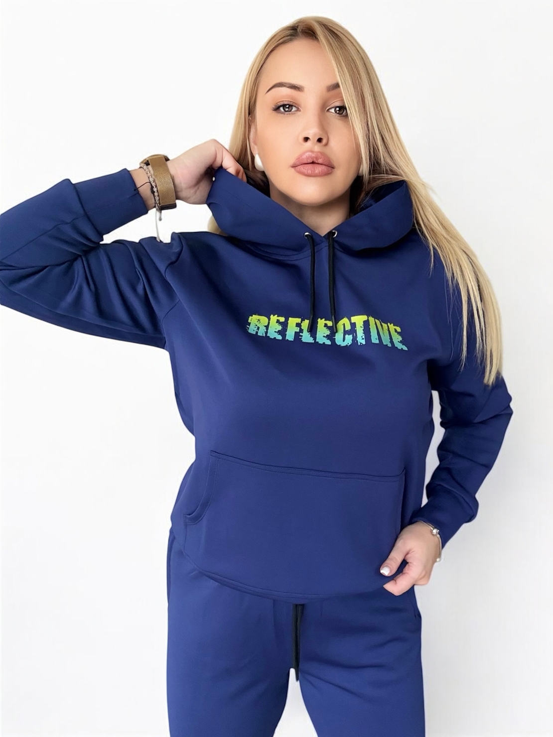 Reflective Blue Neon Set