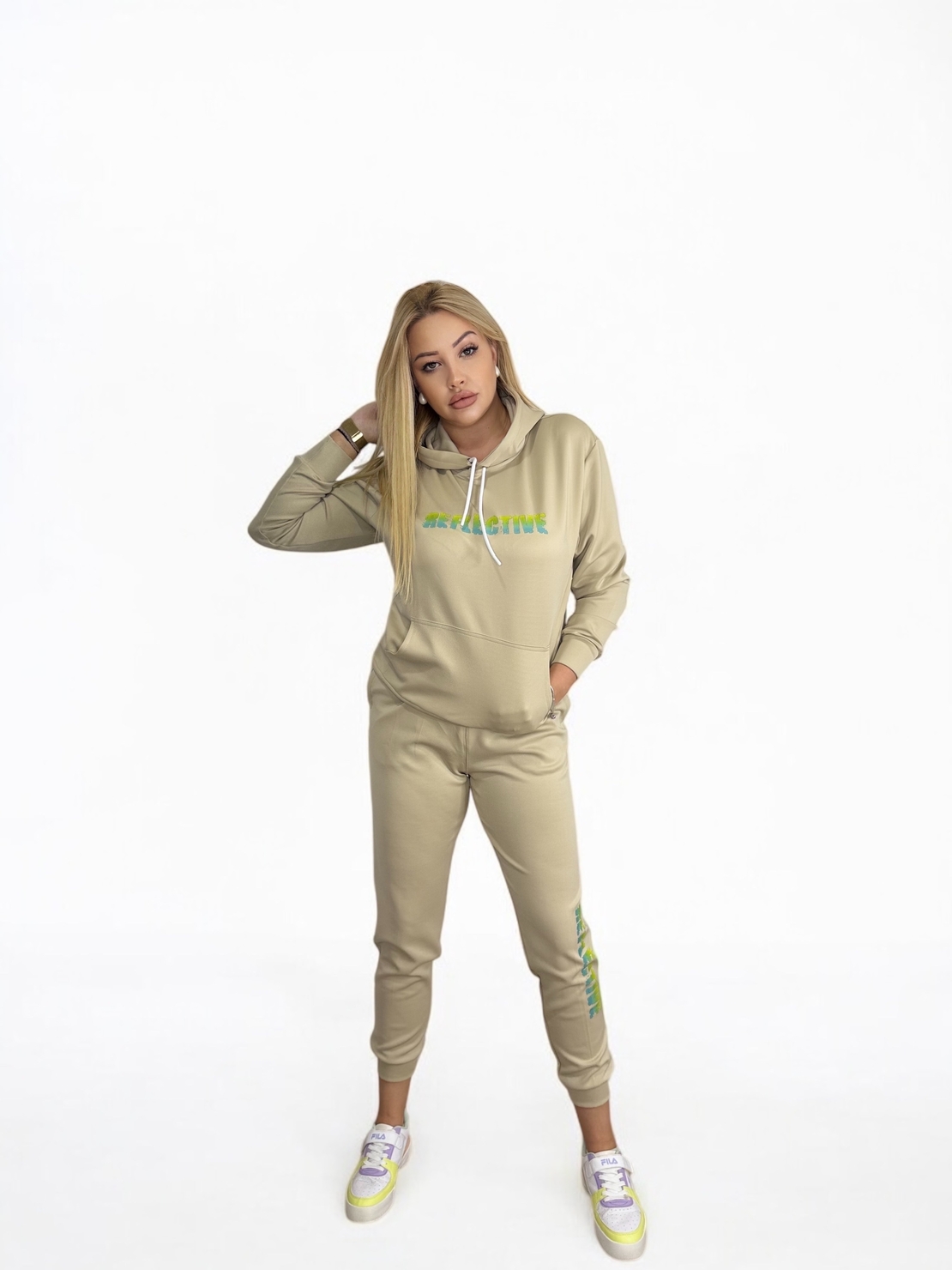 Reflective Beige Set
