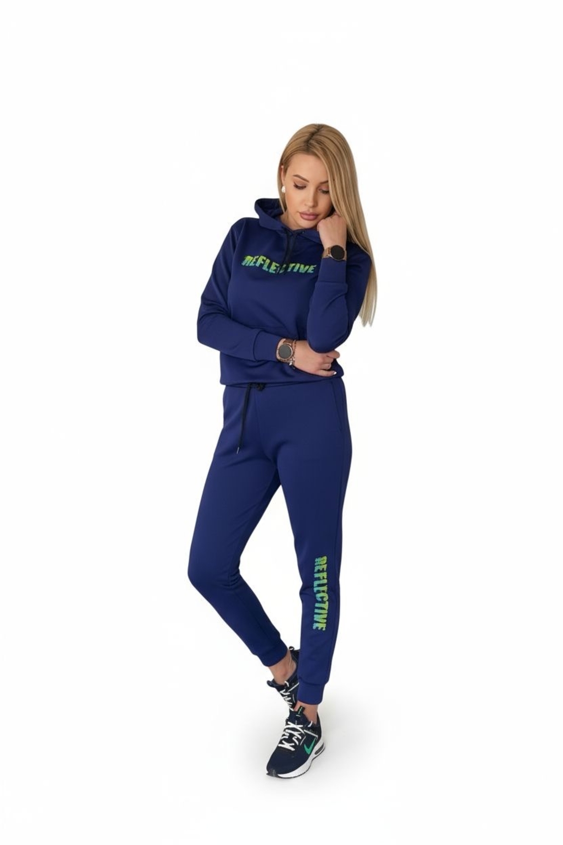 Reflective Blue Neon Set