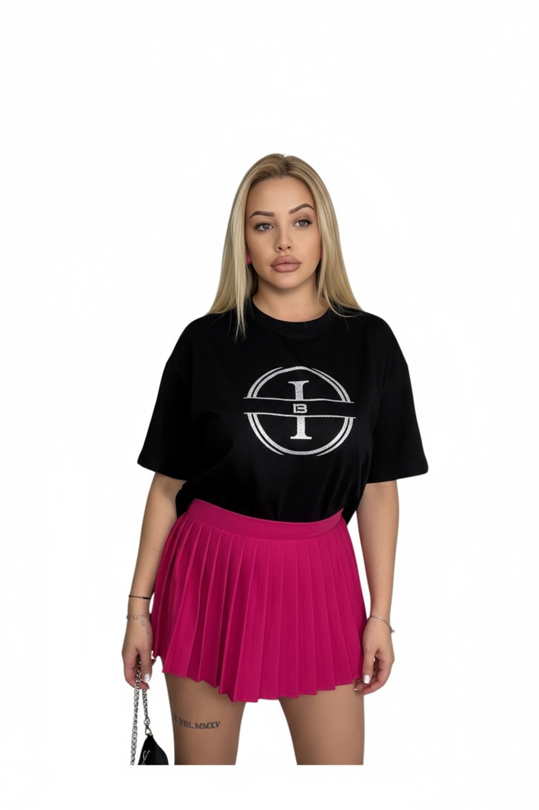 Тениска Black I13 Oversize