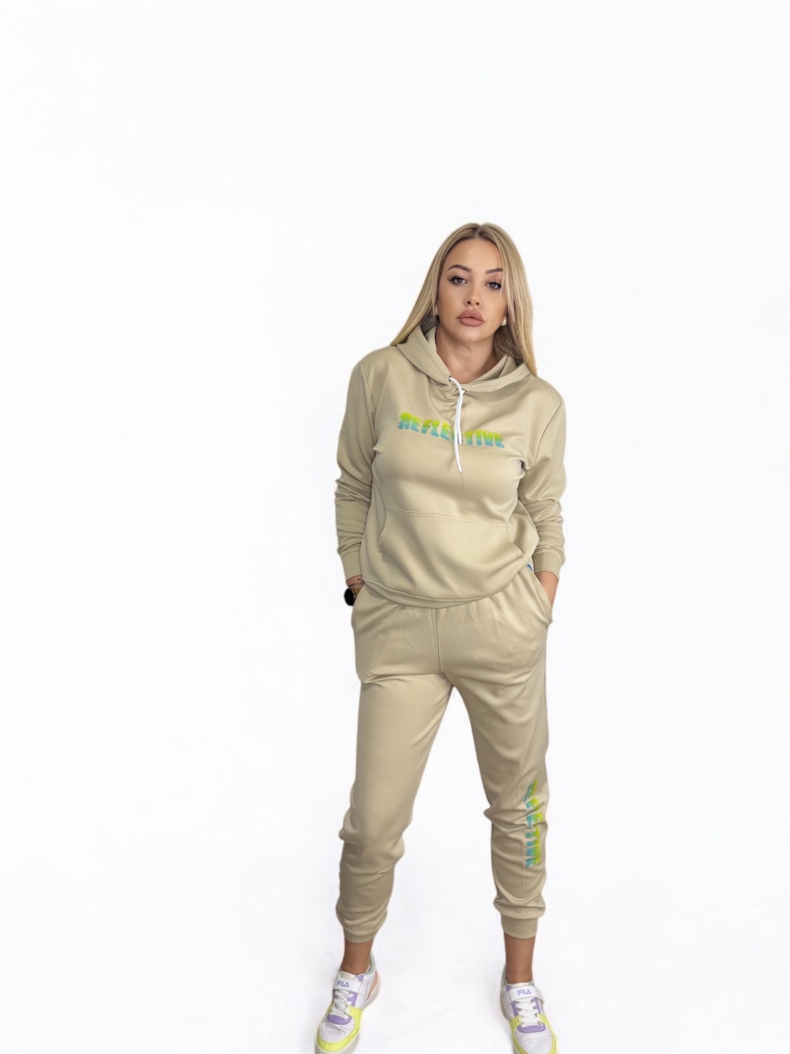 Reflective Beige Set