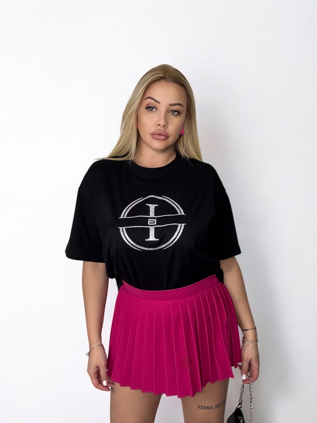 Тениска Black I13 Oversize