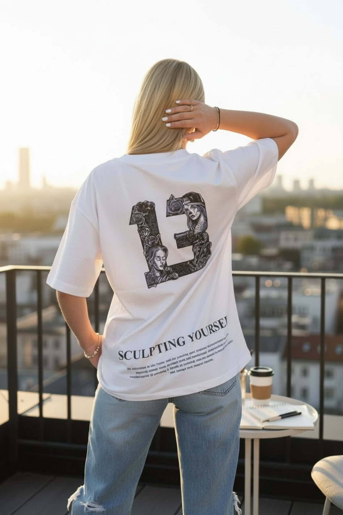 Тениска Tattoo 13 Oversize