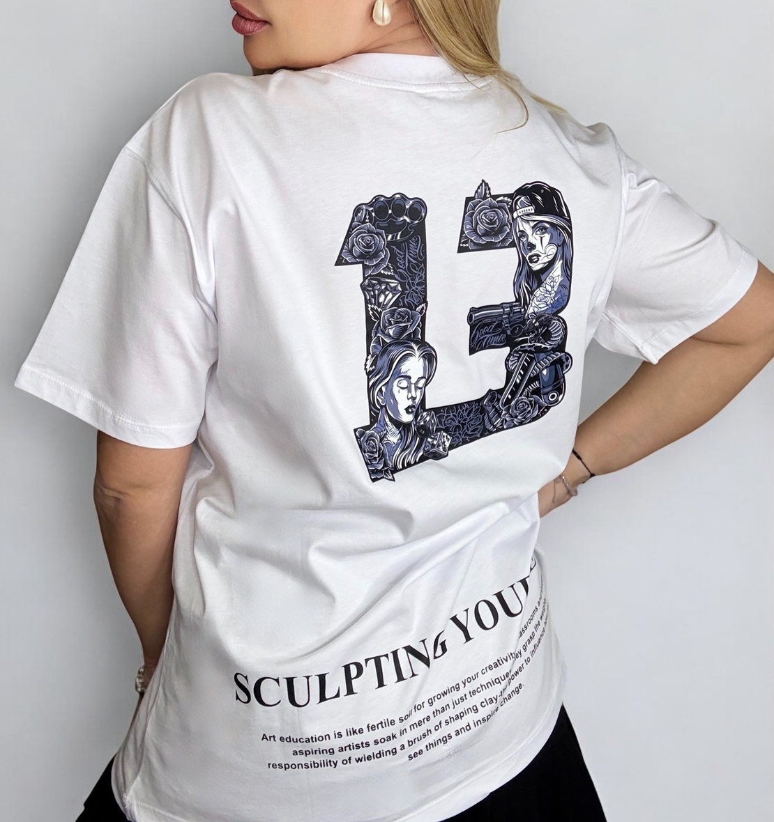 Тениска Tattoo 13 Oversize