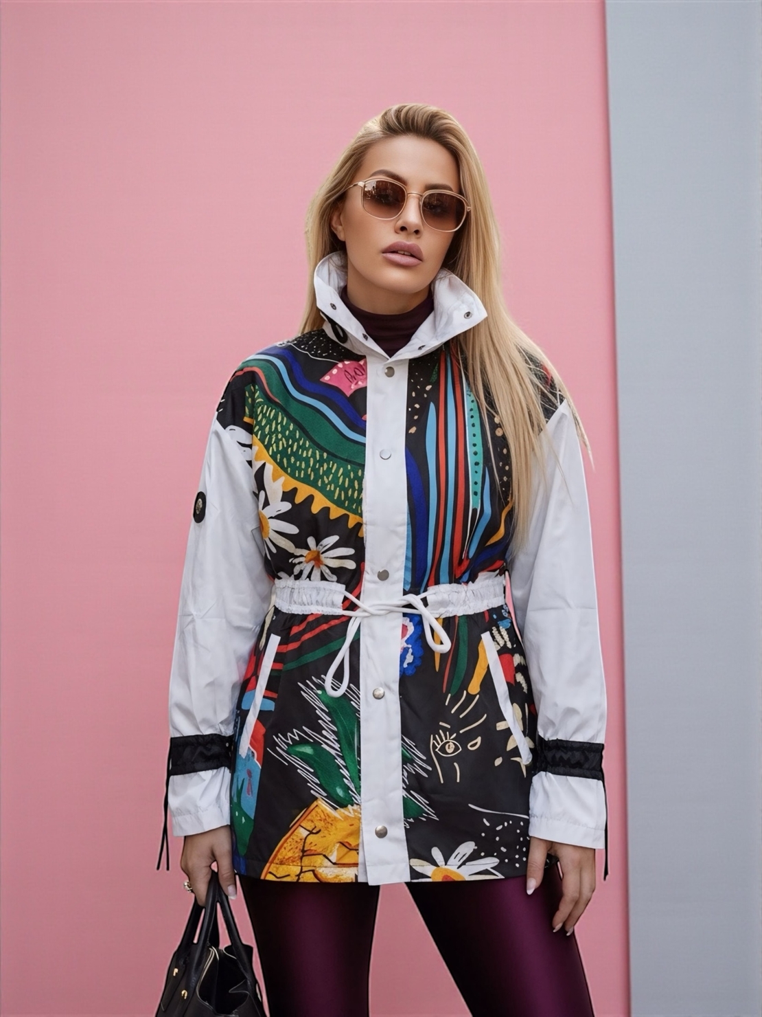 Тънко дамско шушляково яке Art Vibe