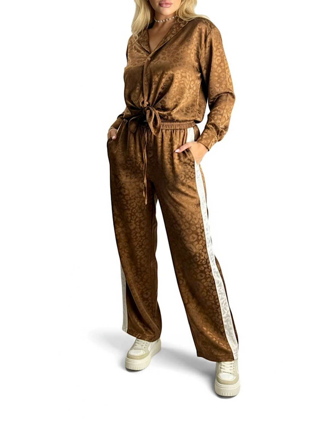 Сатенен комплект Leopard