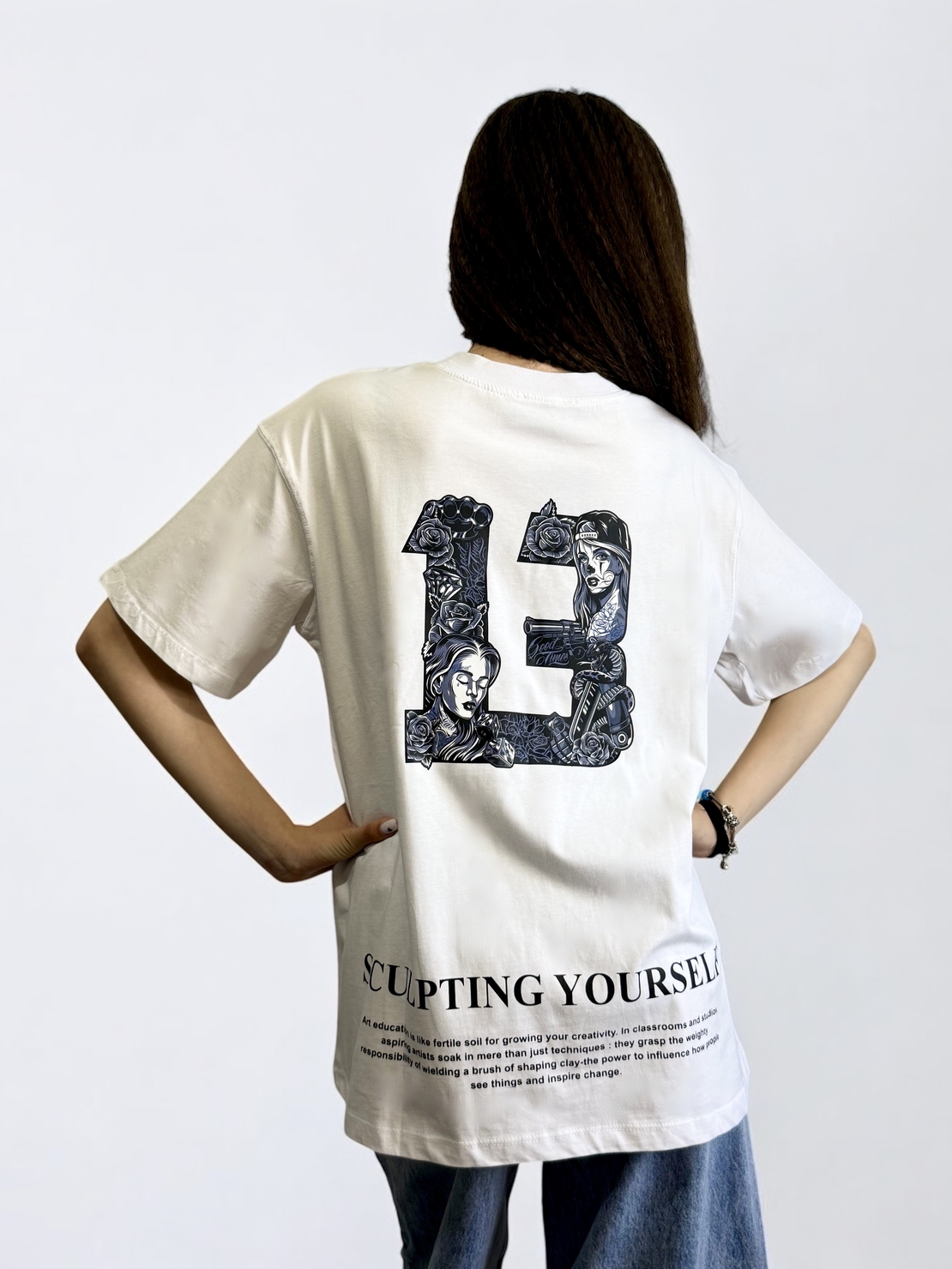 Тениска Tattoo 13 Oversize