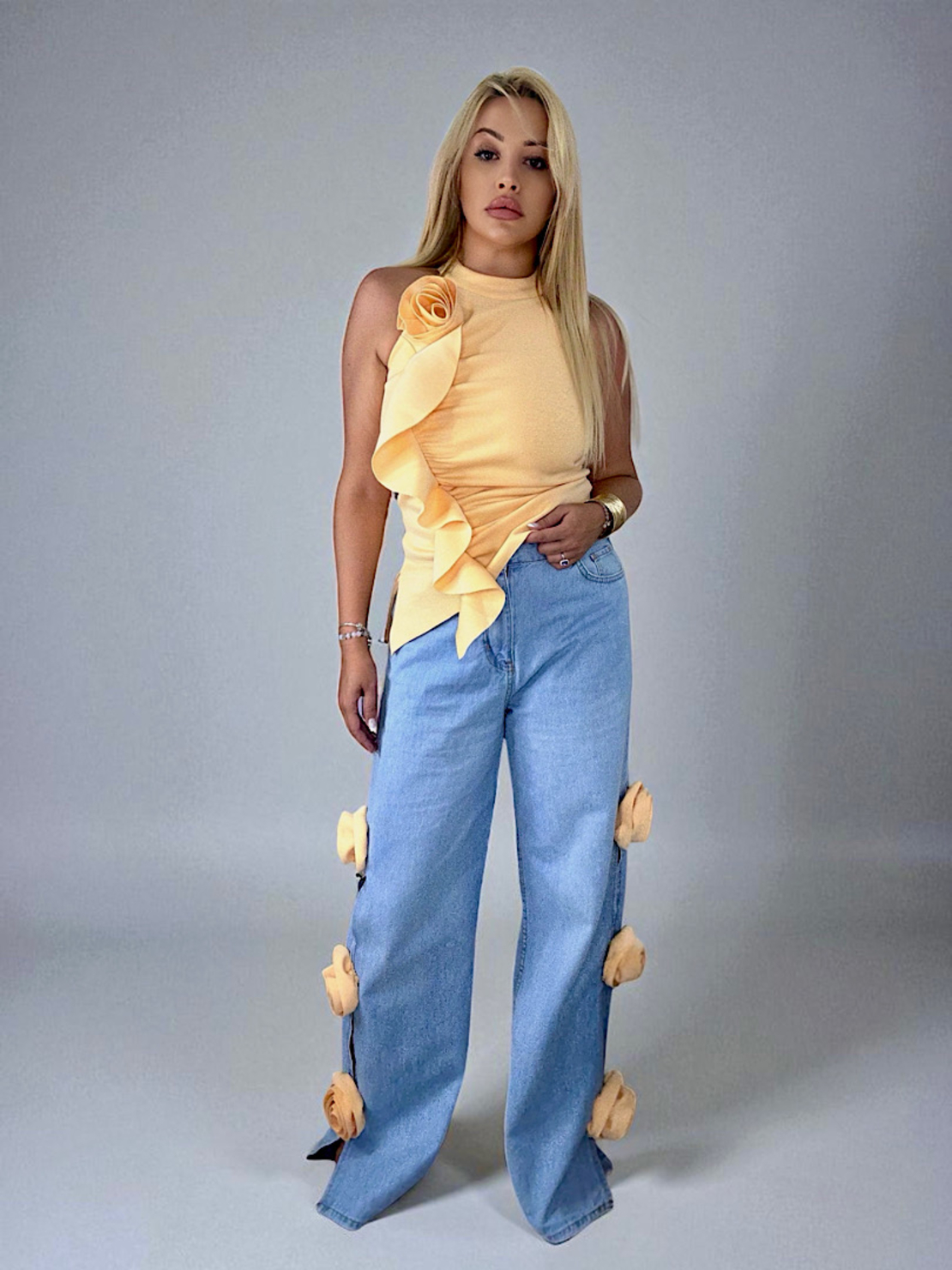 Дънки Peach Denim