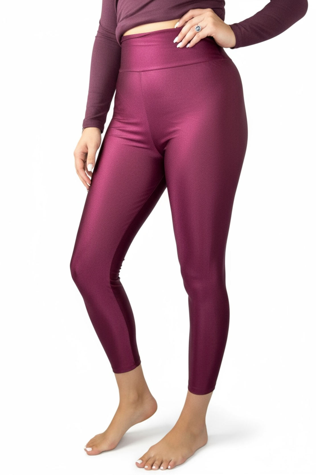 Лъскав клин Burgundy Shine