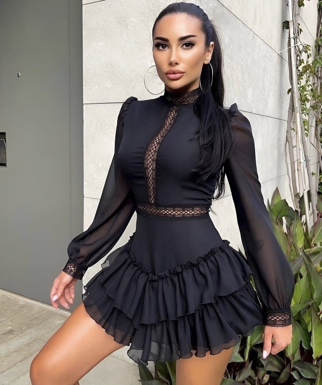 “ Bellissima “ black - рокля