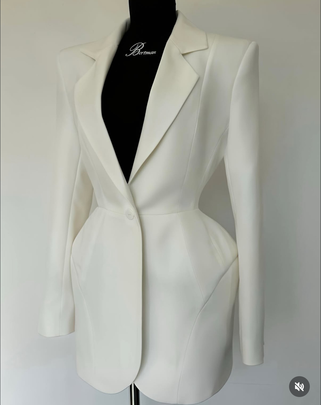 “Angel” Power Blazer Dress