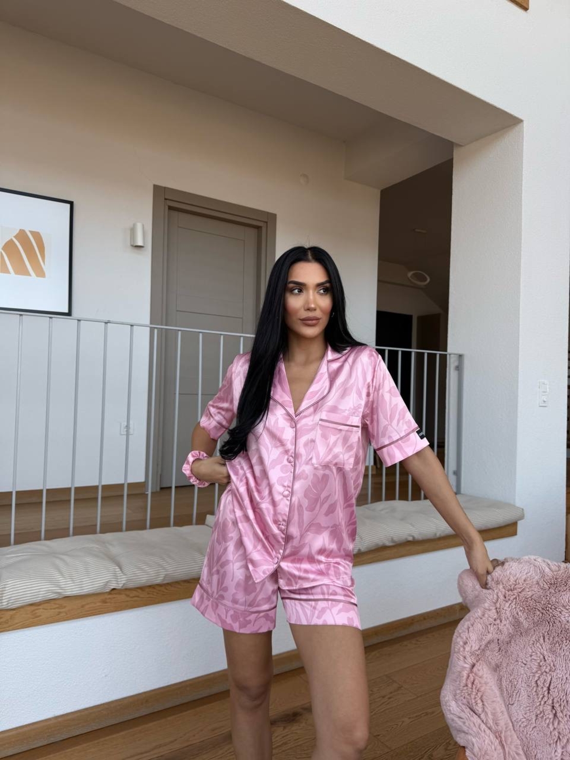 “Rose Night” - Сатенен сет