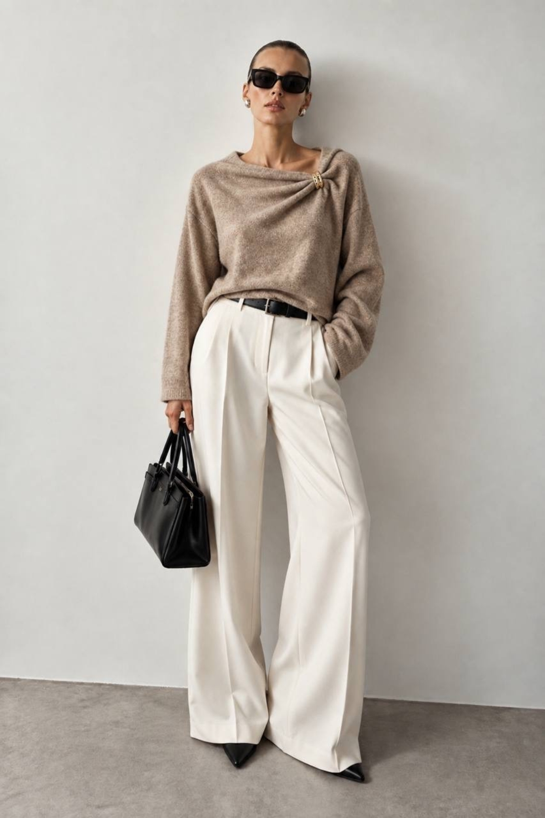 “ Elara Knit “ beige - пуловер