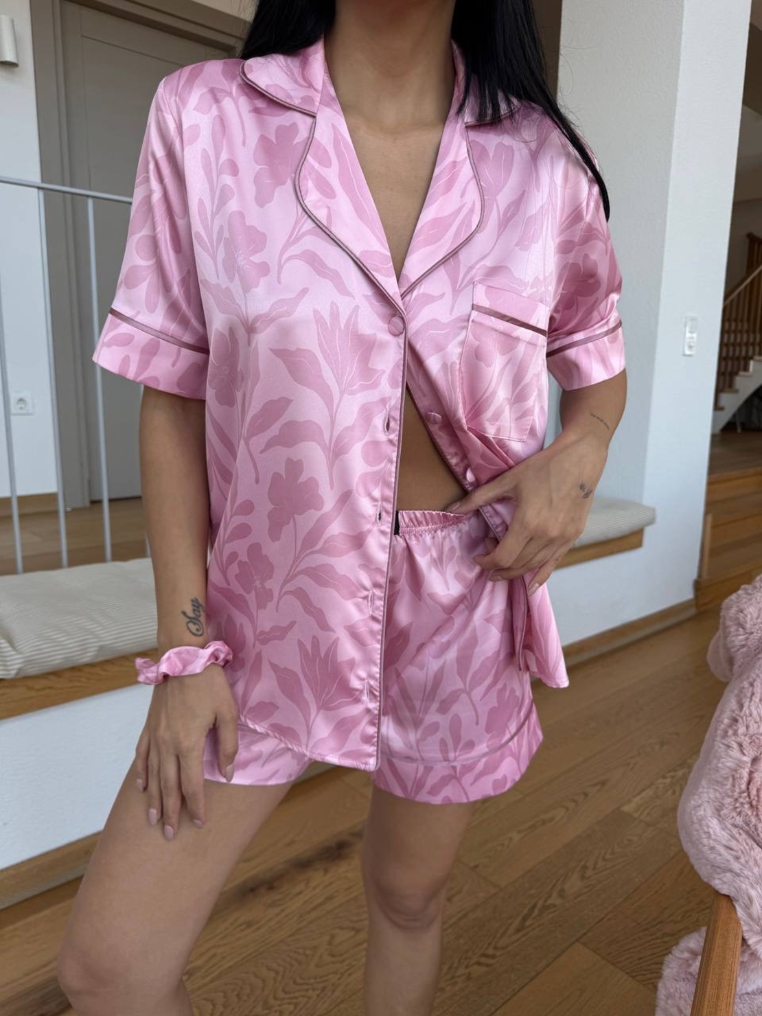 “Rose Night” - Сатенен сет