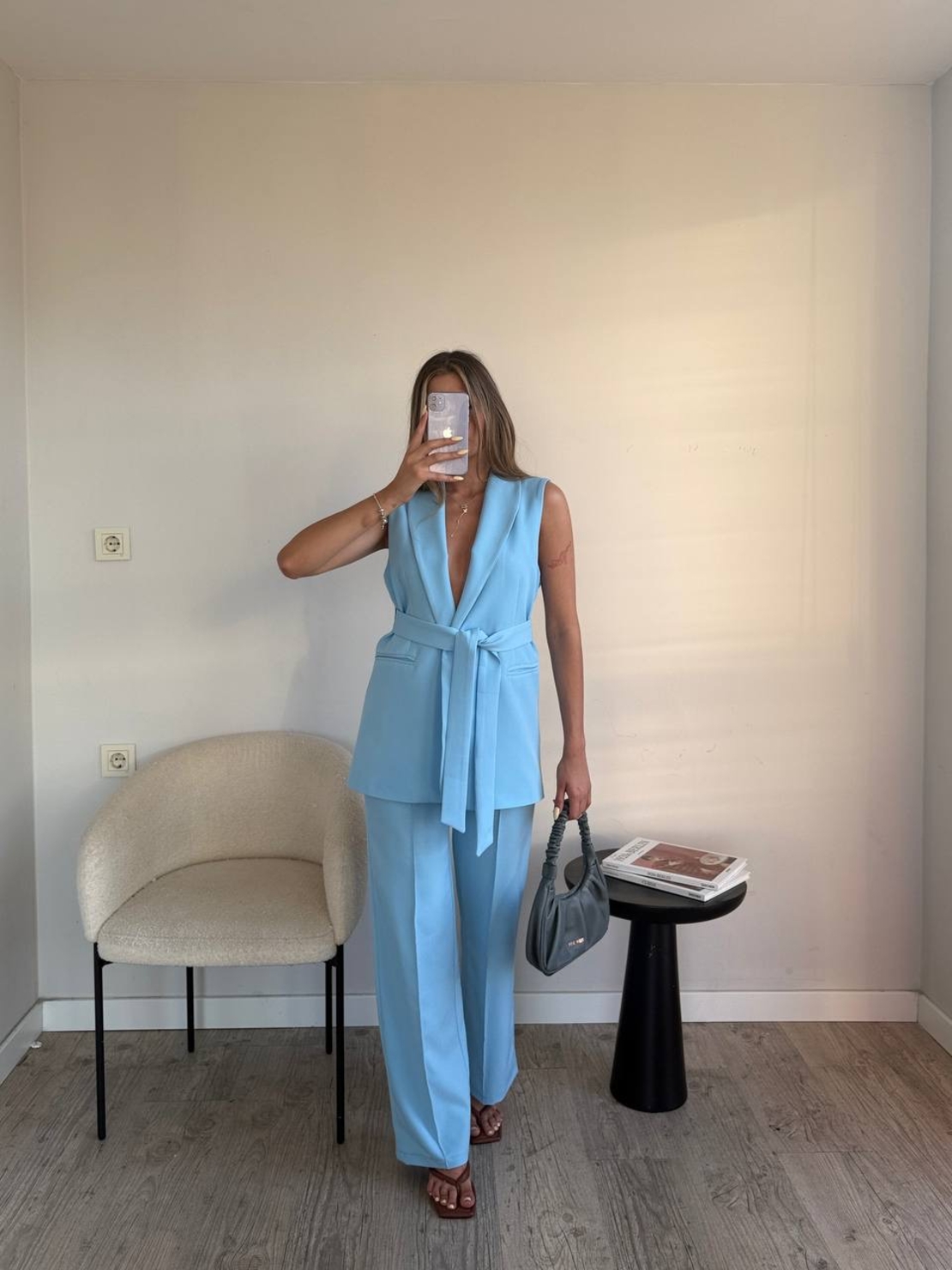 “Modern Tailor” Blue – Костюм  Вдъхновен от Zara